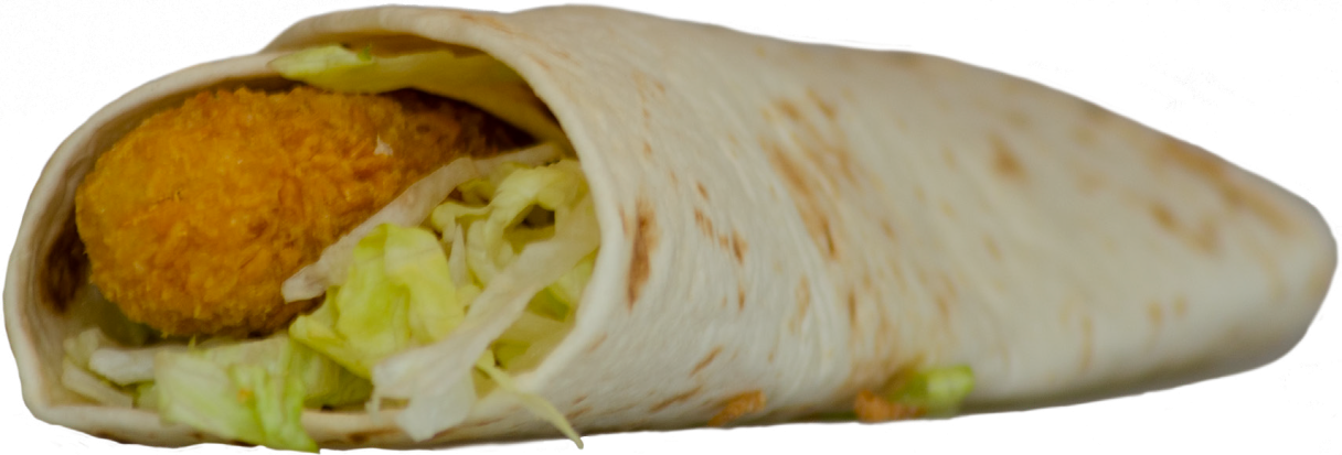 Wrap Joppie + patat + cola, fanta of sprite