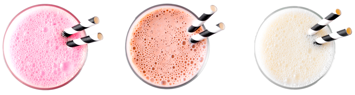 Milkshake (div. smaken)